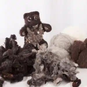 Bear Essentials Needle Felting Kit Custom Woolen Mills