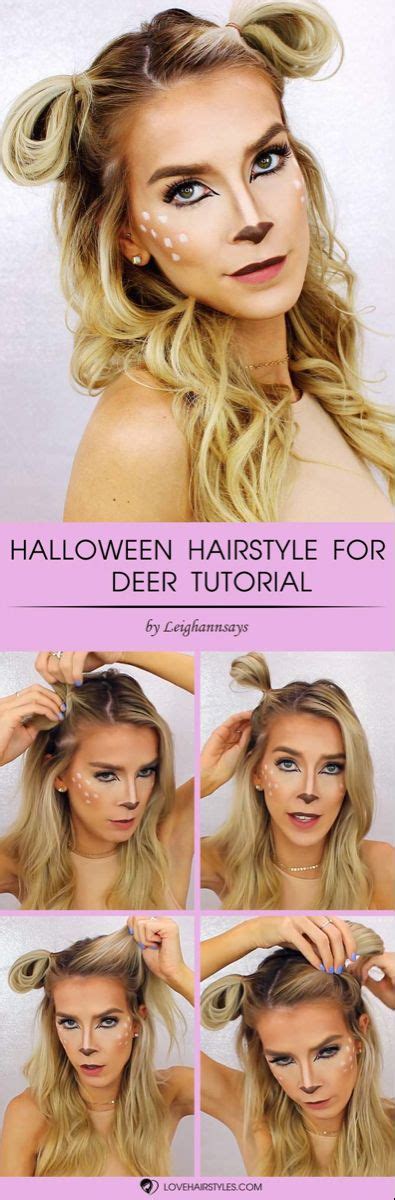 Easy Halloween Hairstyles Tutorials To Complete Your Costume Easy Hairstyles Halloween Hair