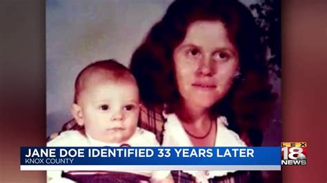 Jane Doe Identified 33 Years Later Youtube