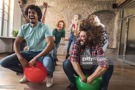 Space Hopper Race Photos And Premium High Res Pictures Getty Images