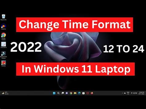 How to change lock screen time format in windows 11 | Видео