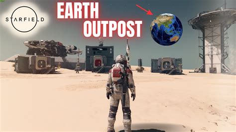 Starfield Outpost Build On Earth Youtube