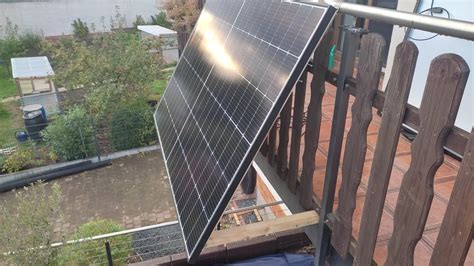 DIY Solarpaneele Am Balkon Befestigen Und Verkabeln Pv Solar Diy