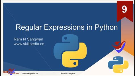 Python Regular Expressions Python Tutorial For Beginners Python Programming Youtube