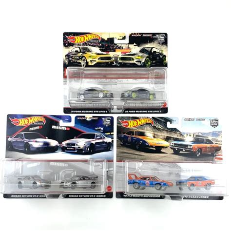 Hot Wheels Premium HBL96 Series NISSAN SKYLINE GT R K I T T LANCIA AUDI PLYMOUTH SUPERBIRD 1