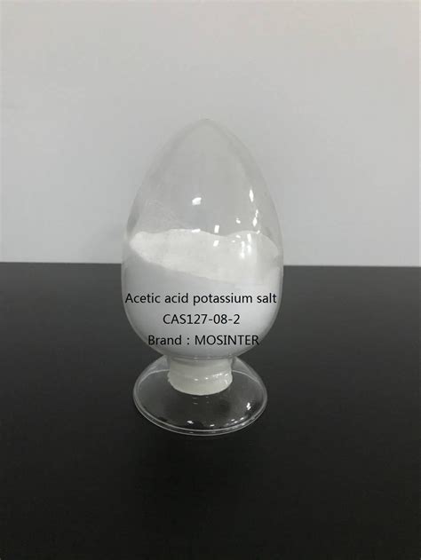 Acetic Acid Potassium Salt CAS127 08 2 Chemicals Supplier From China