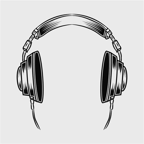 Premium Vector Headphone Vector Illustration Design