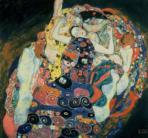 The Maiden By Gustav Klimt