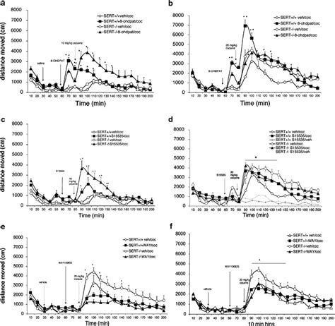 Effect Of 0 25 Mg Kg 8 Ohdpat S C Pretreatment On Locomotor Activity