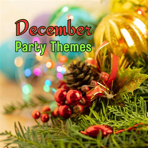 December Party Themes - Delilah's Party Ideas