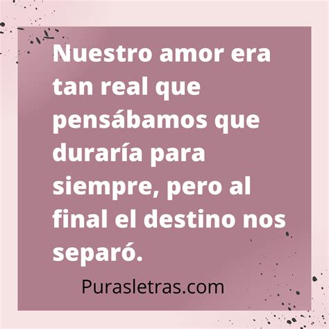 Frases Bonitas Para Un Amor Perdido Puras Letras