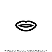 Dibujo De Labios Para Colorear Ultra Coloring Pages