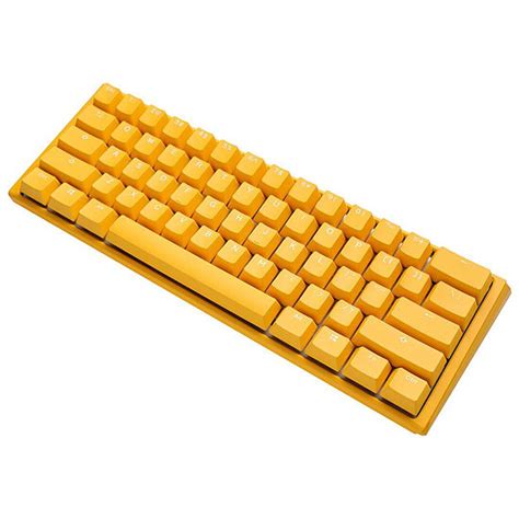 Ducky Channel One Mini Yellow Ducky Cherry Mx Black Clavier Pc