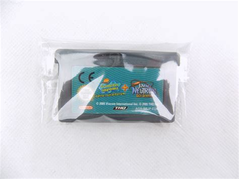 Gameboy Like New Game Boy Advance GBA Spongebob Squarepants Battle For Bikini Bottom Jimmy