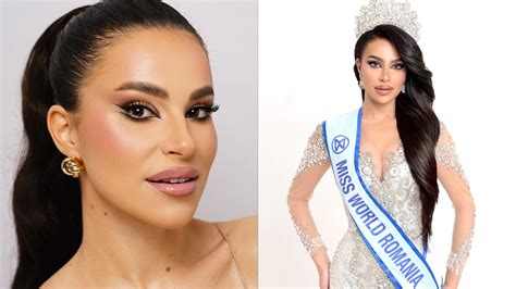 Ada Maria Ileana Va Reprezenta Rom Nia La Miss World Frumoasa