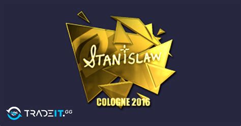 Sticker Stanislaw Gold Cologne 2016 Tradeit