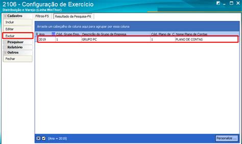 Wint Como Excluir Filial De Um Per Odo Cont Bil Gerado Incorretamente