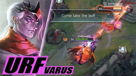 URF AD VARUS Is BROKEN IN WILD RIFT YouTube