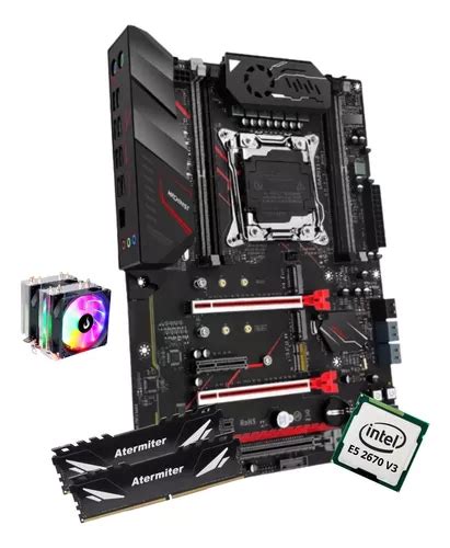 Kit Gamer Placa Mãe X99 Mr9a Pro Max Xeon E5 2670 V3 16gb