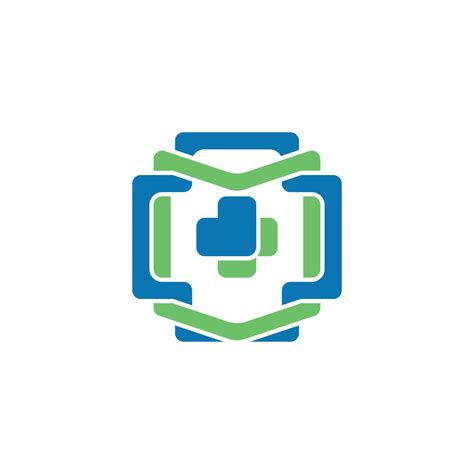 logotipo de signo de cruz médica icono de símbolo de salud de farmacia