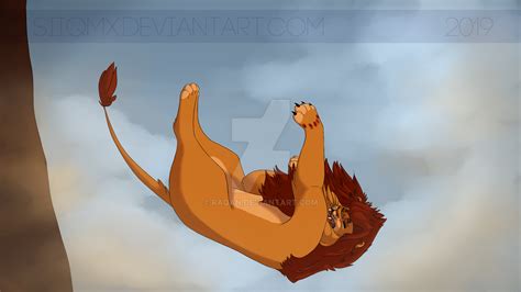 [the lion king] mufasa's fall by siiqmx on DeviantArt