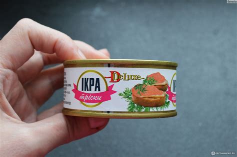Икра трески DeLuxe пробойная соленая - «Икра трески DeLuxe и минтая ...