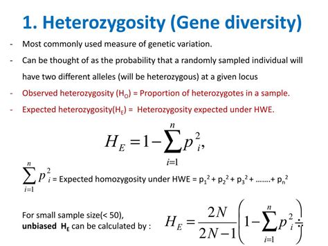 Ppt Lab Exact Tests And Measuring Genetic Variation Powerpoint