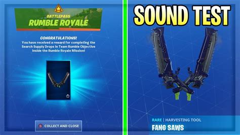 How To Get Fang Saw Pickaxe And X Lord Challenges Guide In Fortnite