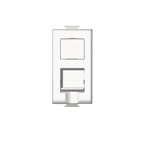 Priza Modulara UTP Alba RJ45 Cat5E 1 Modul Bticino Matix