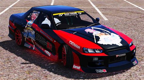 Nissan Skyline GT R R34 Itasha Livery GTA5 Mods