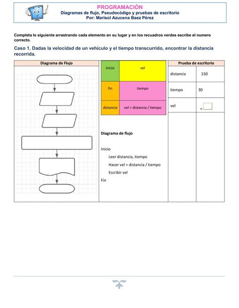 Ejercicio De Diagramas De Flujo Worksheet Artofit