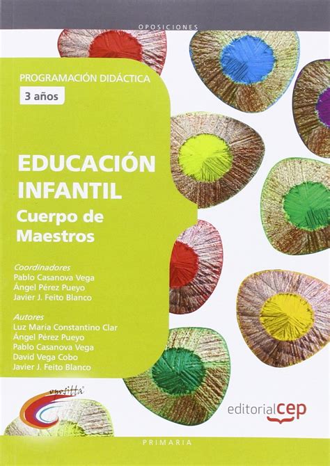 Cuerpo de Maestros Educación Infantil 3 años Programación Didáctica