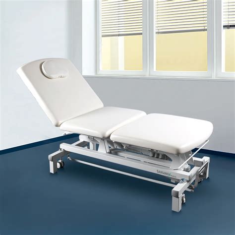 X27 Saikang 3 Function Adjustable Exam Couch Bed Stainless Steel