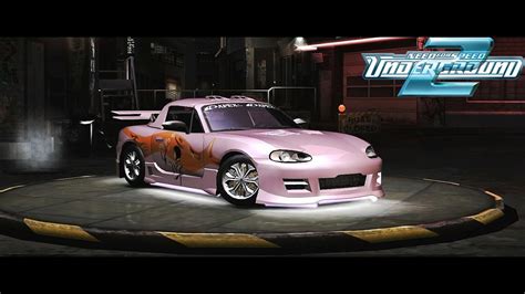 Need For Speed Underground Mazda Mx Miata Customization Tuning