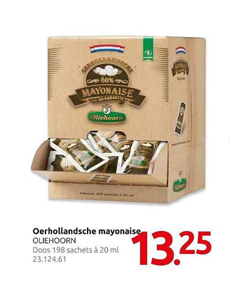 Oliehoorn Oerhollandsche Mayonaise Aanbieding Bij Hocras Folders Nl