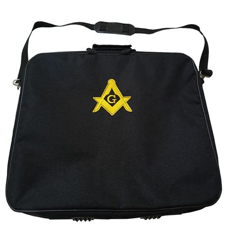 Masonic Regalia Master Mason New Style Big Soft Brief Case For Carry