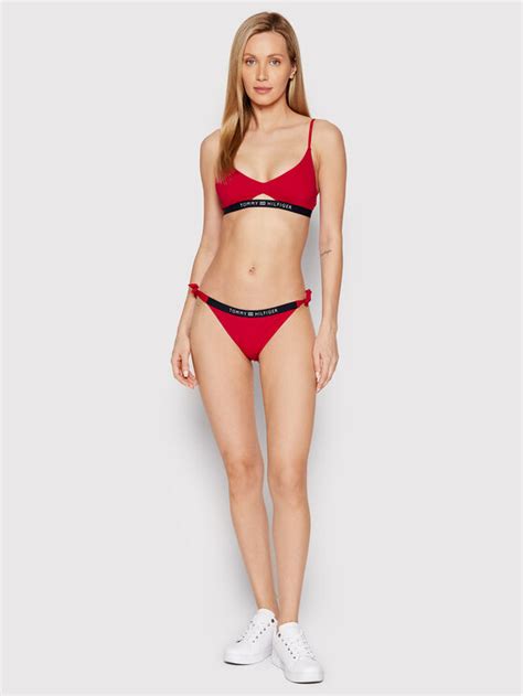 Tommy Hilfiger Bikini Unterteil Cheeky UW0UW03395 Rot Modivo At