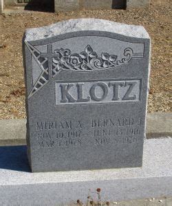 Mrs Miriam Brown Klotz 1917 1978 Mémorial Find a Grave