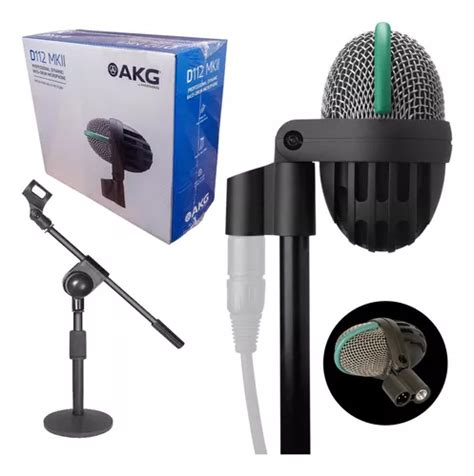 Micrófono dinámico profesional Akg D112 Mkii Negro MercadoLibre