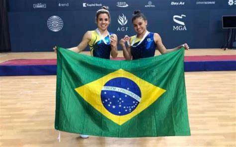 Brasil leva medalha inédita na Copa do Mundo de Ginástica de Trampolim