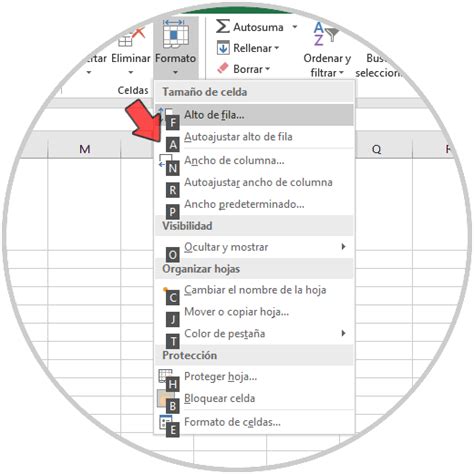 Ajustar Ancho De Columna En Excel Con Teclado Solvetic