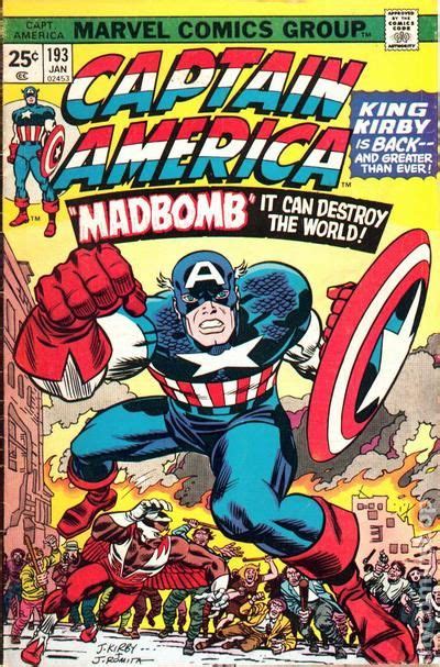 Captain America comic books issue 193 1976