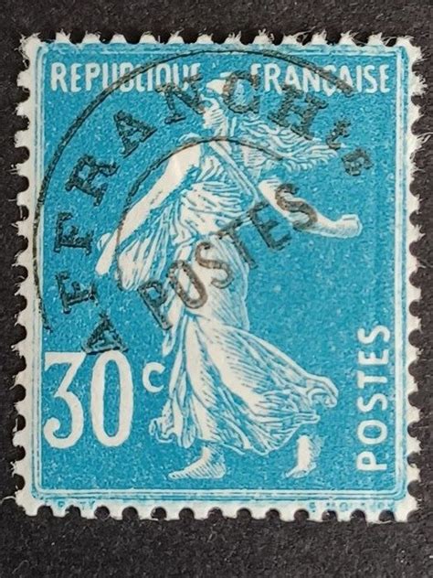 France Pre Cancelled N Cents Blue Signed Catawiki