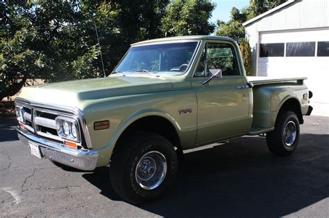 1972 Gmc Chevy K 10 Short Bed Step Side 4x4 4 Speed California