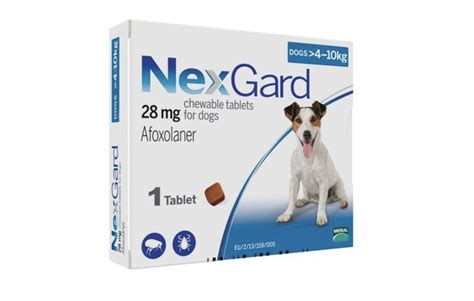 NexGard (Нексгард) таблетки від бліх і кліщів для собак 4-10 кг ...