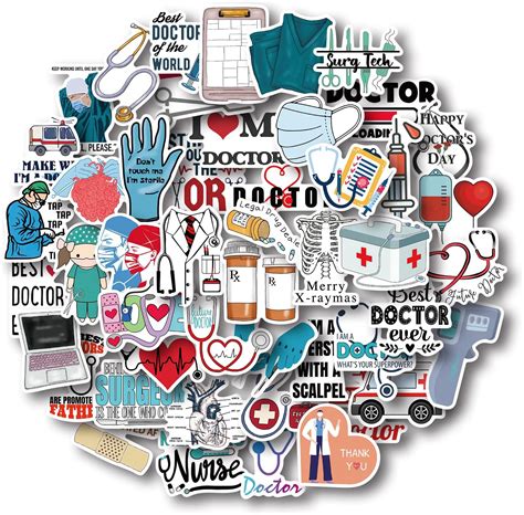 Amazon Medical Stickers For Scrapbooking 3D Dimensional Doctor