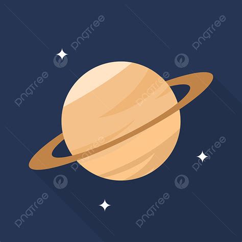 Long Shadow Vector Design Images Saturn Icon Set Of Great Flat Icons