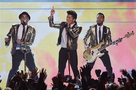 Bruno Mars Rocks Saint Laurent Outfit at Super Bowl