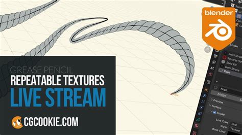 How To Create Repeatable Line Textures For Blender S Grease Pencil