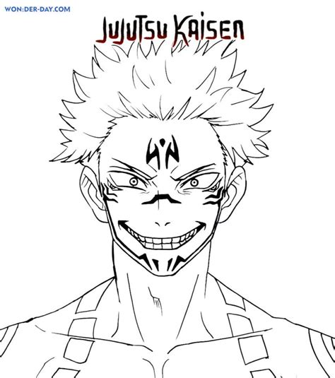 Desenhos De Jujutsu Kaisen Para Colorir Desenhos Para Imprimir